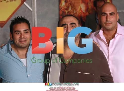 Ken Davitian and sons at 'Beverly Hills Chihuahua' premiere