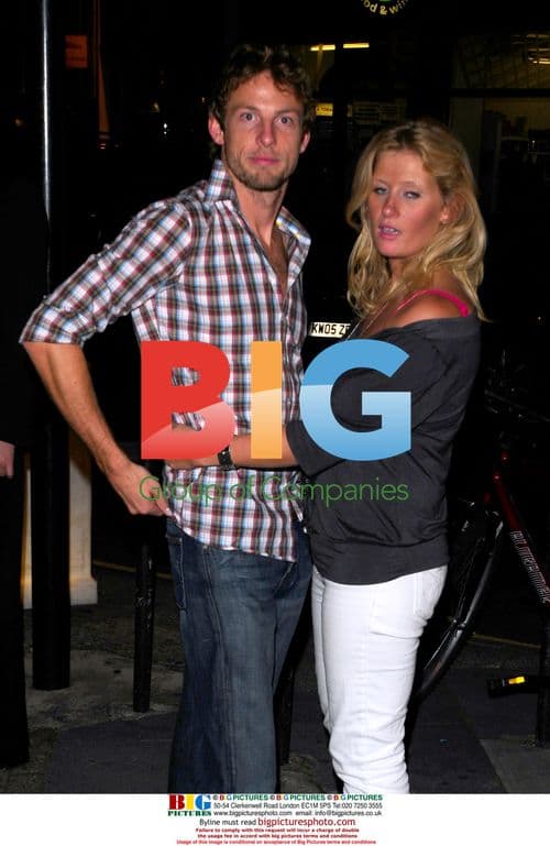 Jenson Button Seen with Mystery Woman