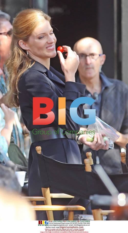 Tricia Helfer shoots "Inseparable" pilot in Vancouver