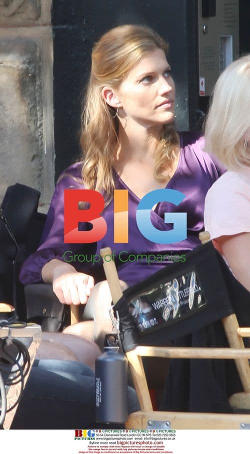 Tricia Helfer shoots "Inseparable" pilot