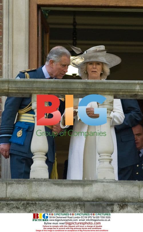 Prince of Wales and Duchess of Cornwall at Battle of Britain Service