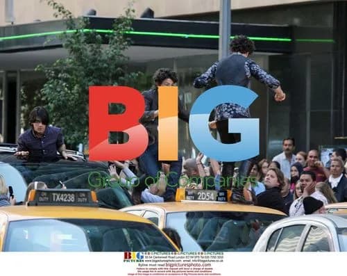 Jonas Brothers film movie in LA