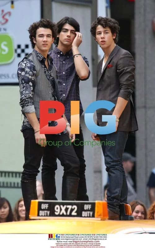 Jonas Brothers filming movie in LA