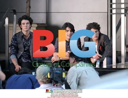 Jonas Brothers film movie in LA