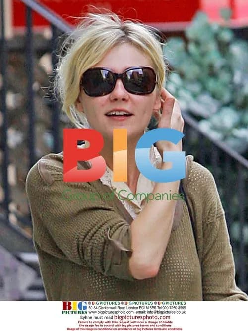 Kirsten Dunst takes a walk in NYC