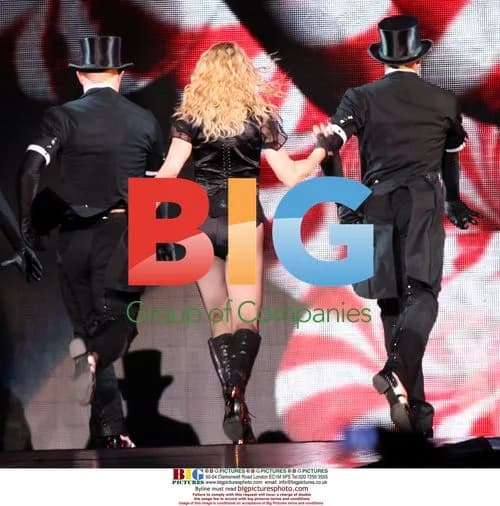 Madonna performs in Paris on "Sticky and Sweet Tour"