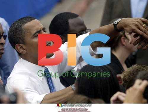 Barack Obama Greets Supporters in Charlotte, NC