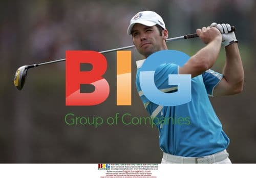 Paul Casey's tee shot at Ryder Cup