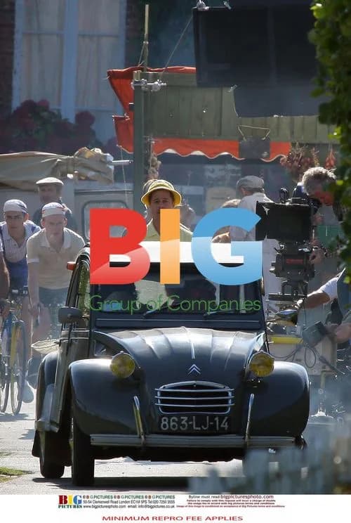 Brad Pitt Shoots Mobile Ad in Normandy
