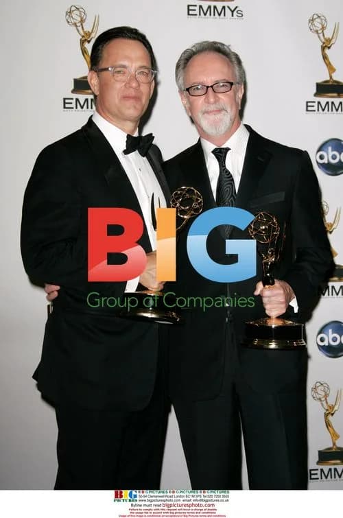 TOM HANKS and GARY GOETZ at Emmys 2008