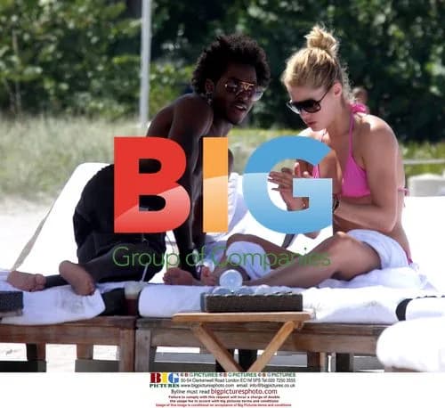 Doutzen Kroes on Miami Beach