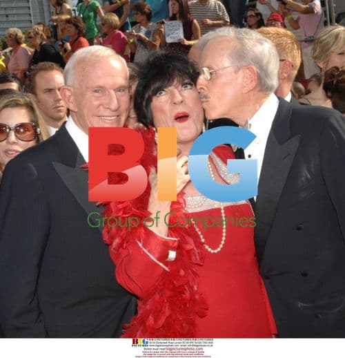 Tommy Smothers, JoAnne Worley and Dick Smothers at 60th Primetime Emmy Awards