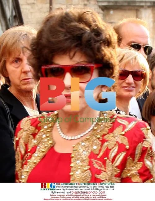 Gina Lollobrigida Opens Art Exhibition