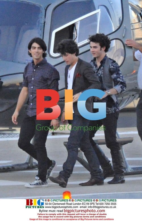 Jonas Brothers 3D Movie Filming