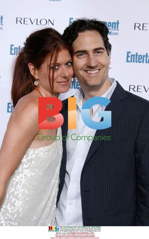 Debra Messing and husband Daniel Zelman at pre-Emmy event