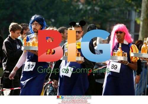 Waiters Race in Brussels