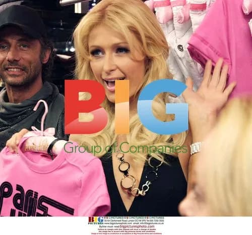 Paris Hilton Presents Clothing Line in Milan