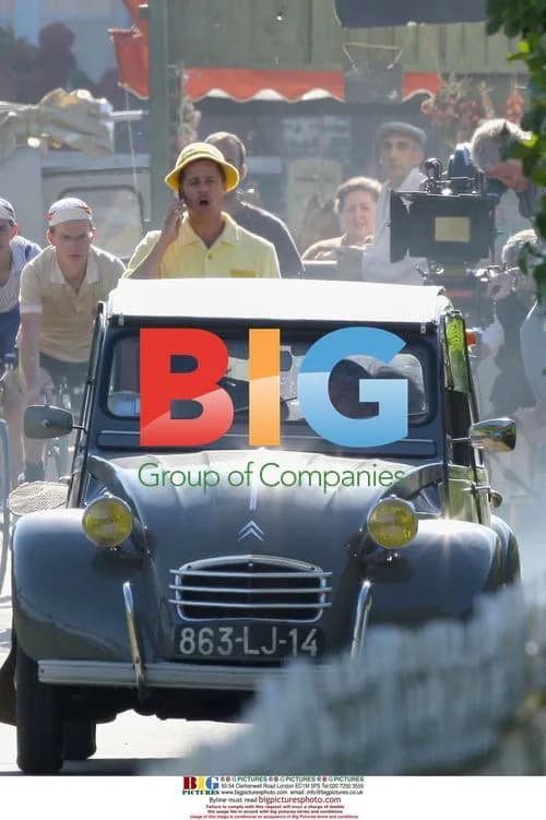 Brad Pitt Filming Mobile Phone Ad