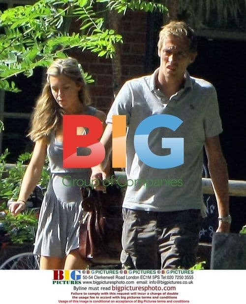 Peter Crouch and Abigail Clancy