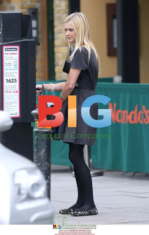 Fearne Cotton and Ben Shepherd Lunch in London