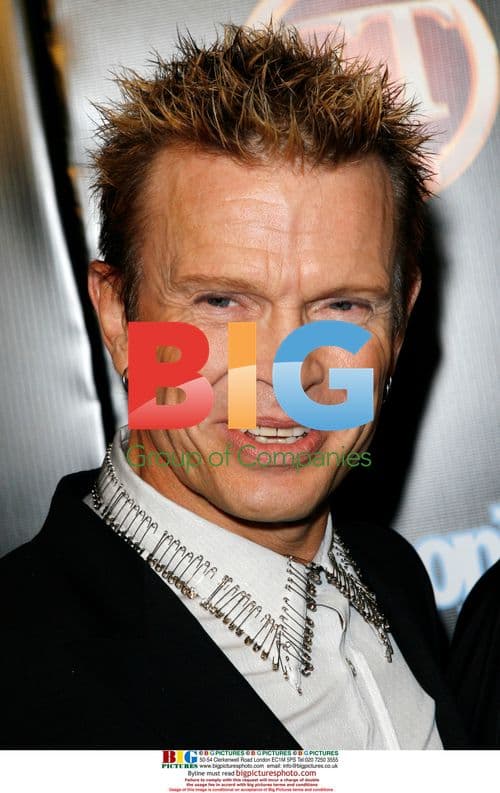 Billy Idol at Entertainment Tonight Emmy Party