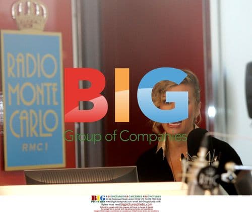 Anastacia in Radio Show in Monte Carlo