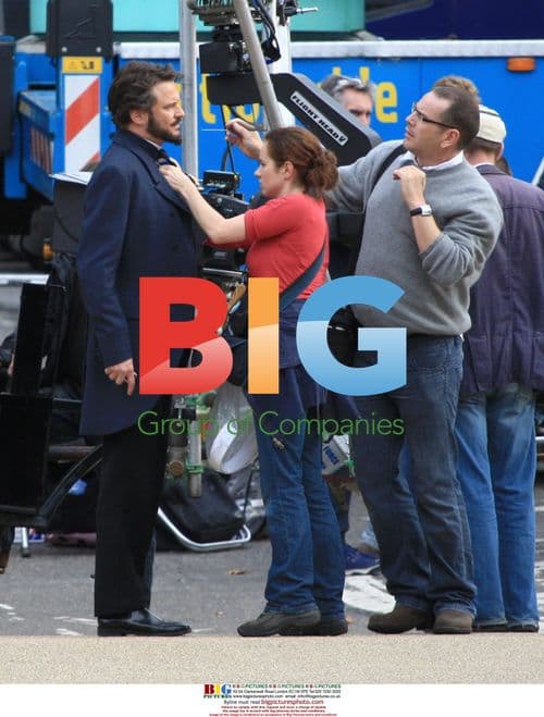 Colin Firth Filming 'Dorian Gray'