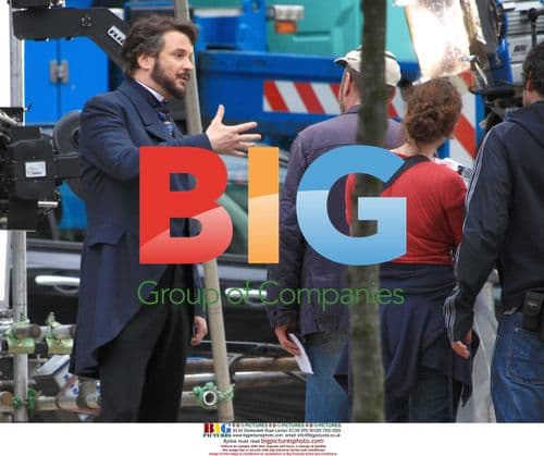 Colin Firth Filming 'Dorian Gray'