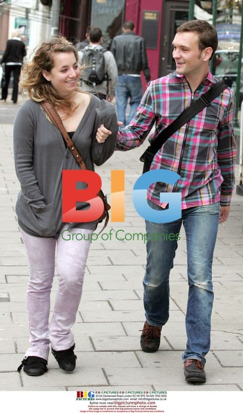 Preston and girlfriend Abbey out in Brighton