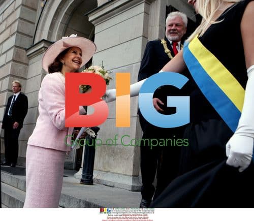 Swedish royals attend church meeting