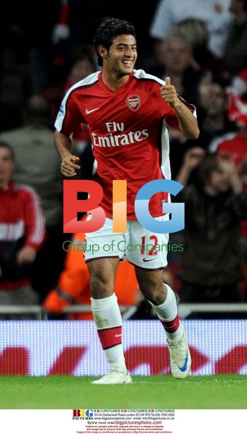 Carlos Vela Celebrates Scoring Hat-Trick