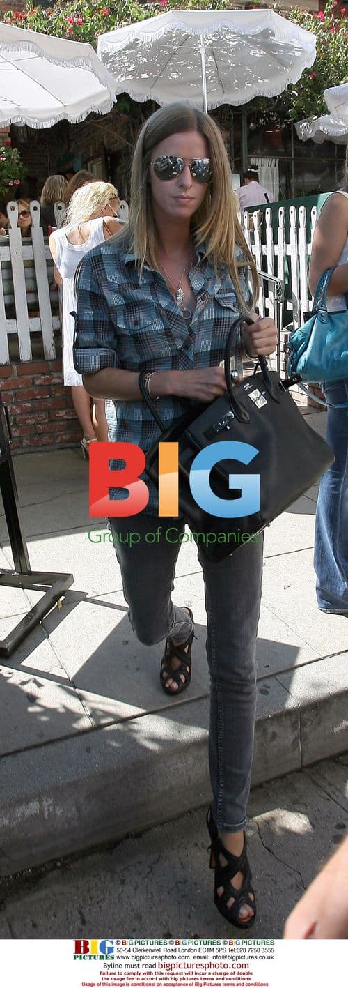 Nicky Hilton leaves Ivy restaurant