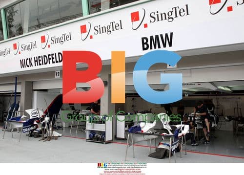 Preparations before first Singapore F1 Grand Prix