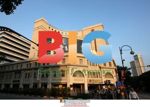 Lewis Hamilton, McLaren Mercedes on Singapore billboards