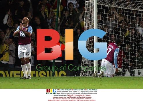 Watford vs West Ham Carling Cup match