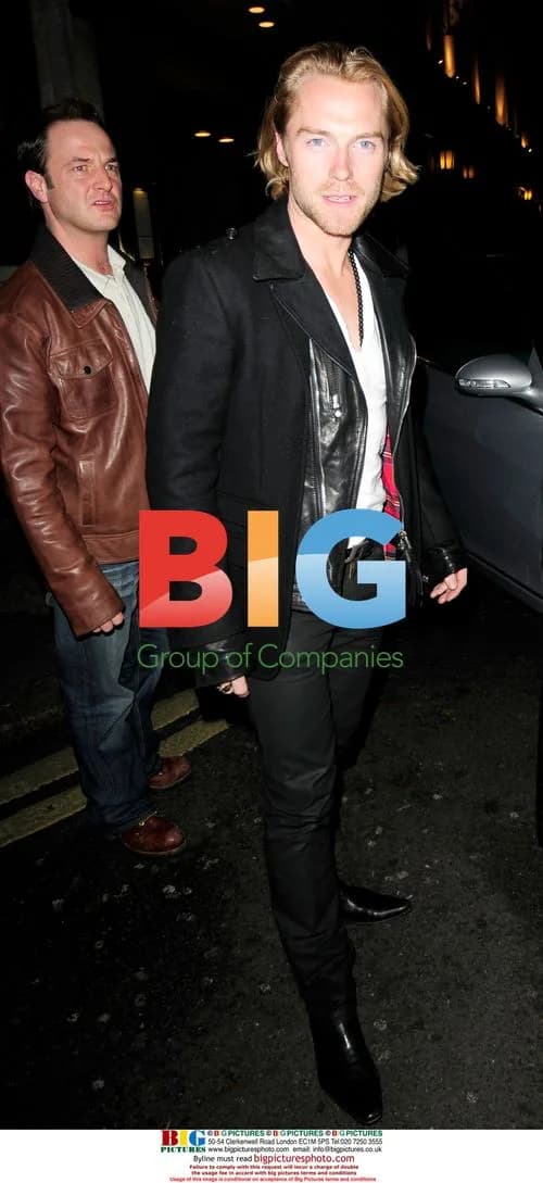Ronan Keating at The Ivy Restaurant in London