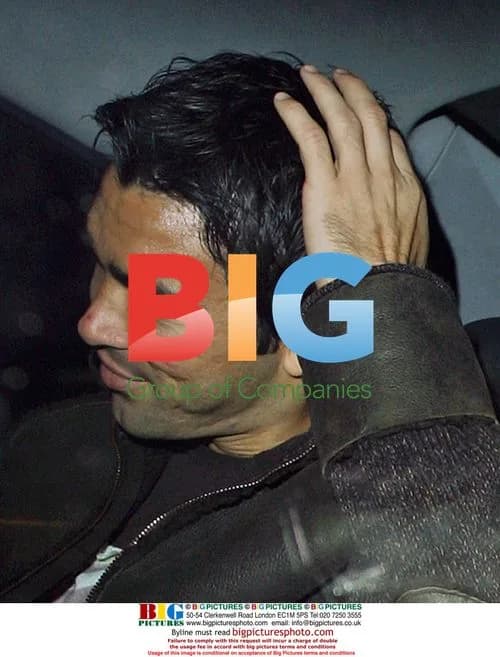 Footballer Deco with mystery girl in London