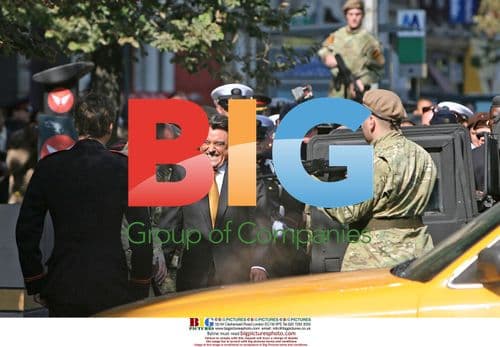 Filming of TV series "Kings" in Manhattan