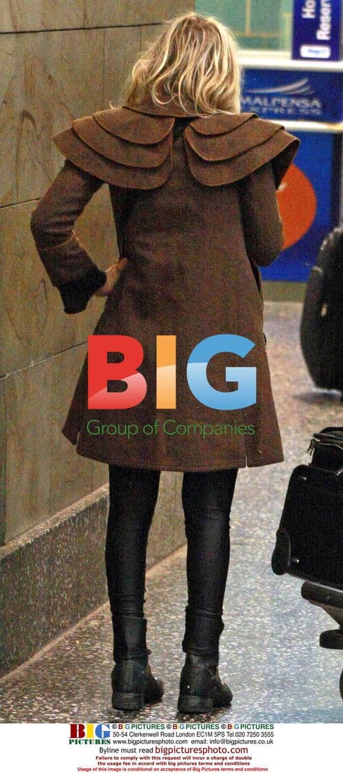 Mary-Kate Olsen at Milan Airport