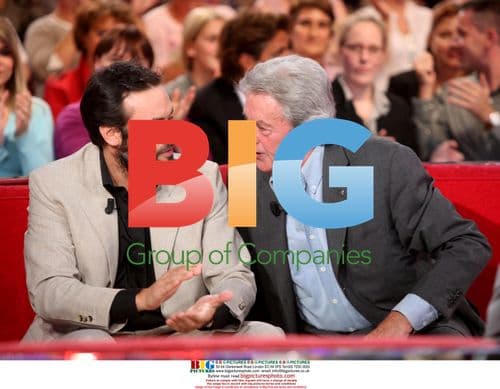 Alain Delon and son Anthony on French TV show