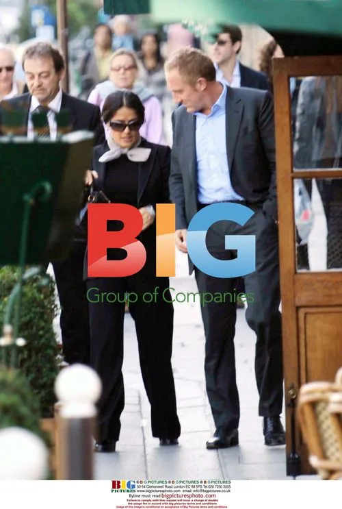 Franois Pinault and Salma Hayek in Paris