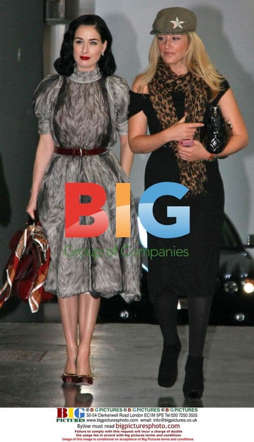 Celebrities Exit Dolce & Gabbana Show