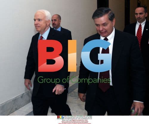 McCain and Graham leave McCain's office