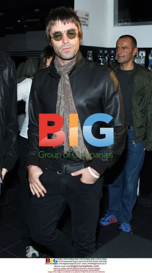 Liam Gallagher out in downtown Milan
