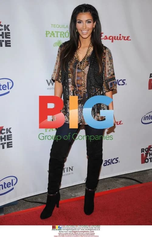 Kim Kardashian at Esquire House 'Rock The Vote' event