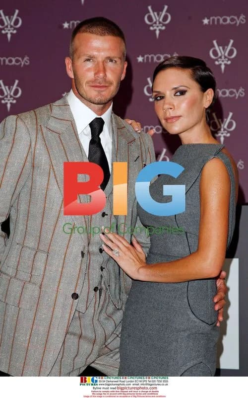 Beckhams Launch Fragrance at Macy's