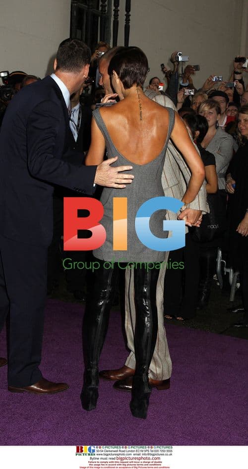 David and Victoria Beckham at Fragrance Launch