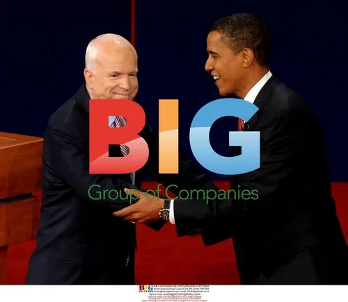 McCain and Obama at 1st 2008 Presidential Debate