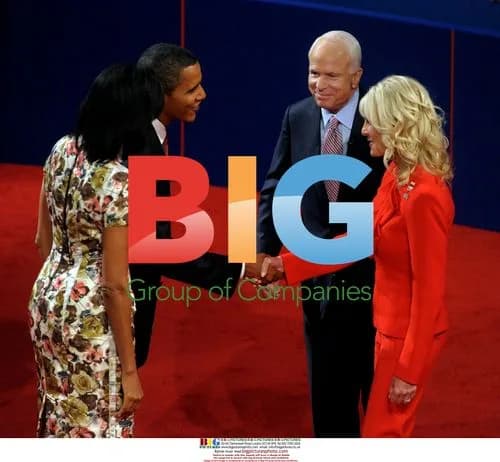 McCain and Obama at first 2008 presidential debate