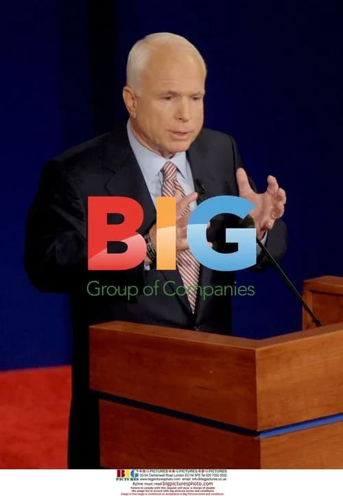 McCain and Obama at First Presidential Debate